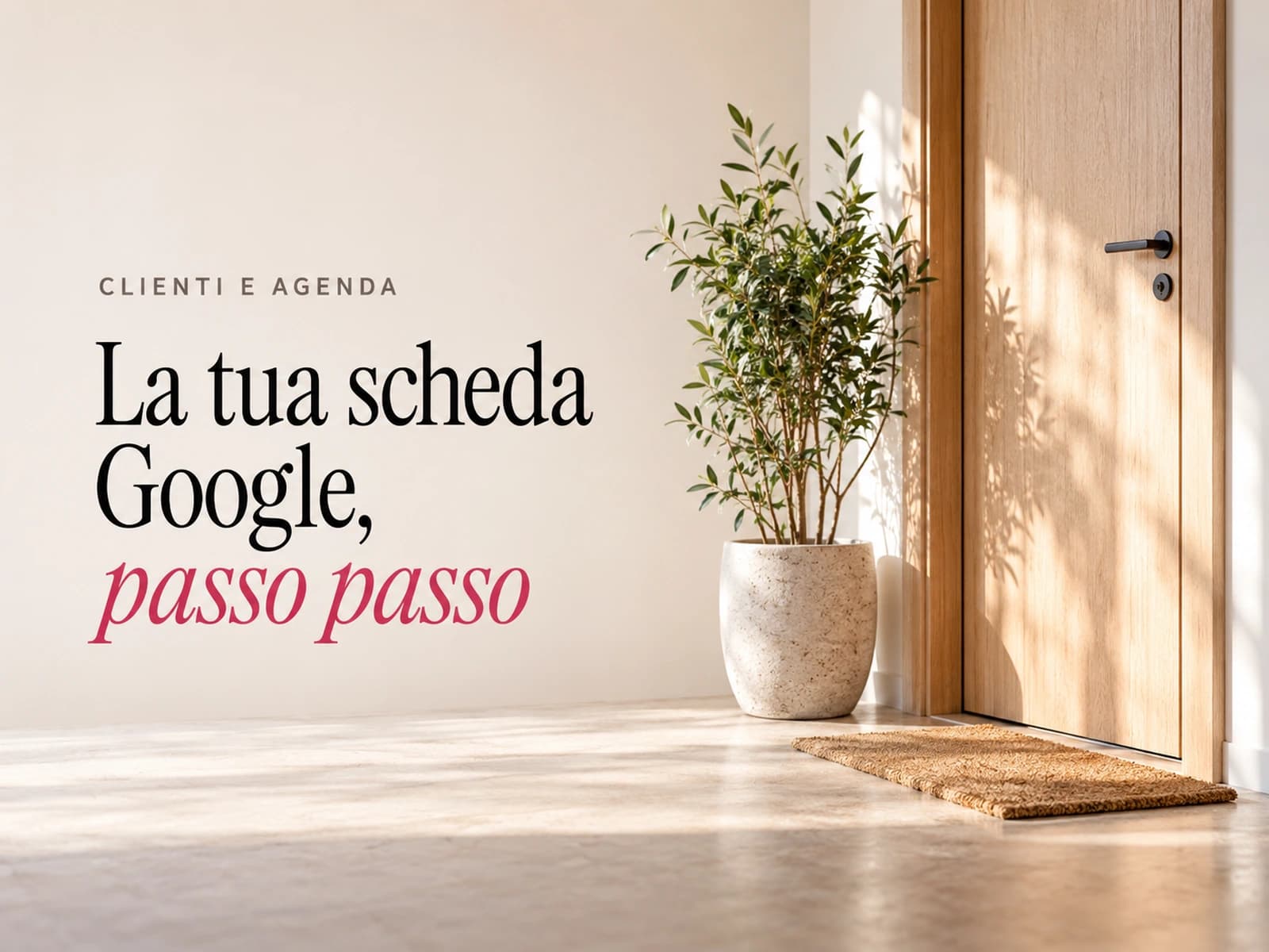 Copertina: google business profile massaggiatori