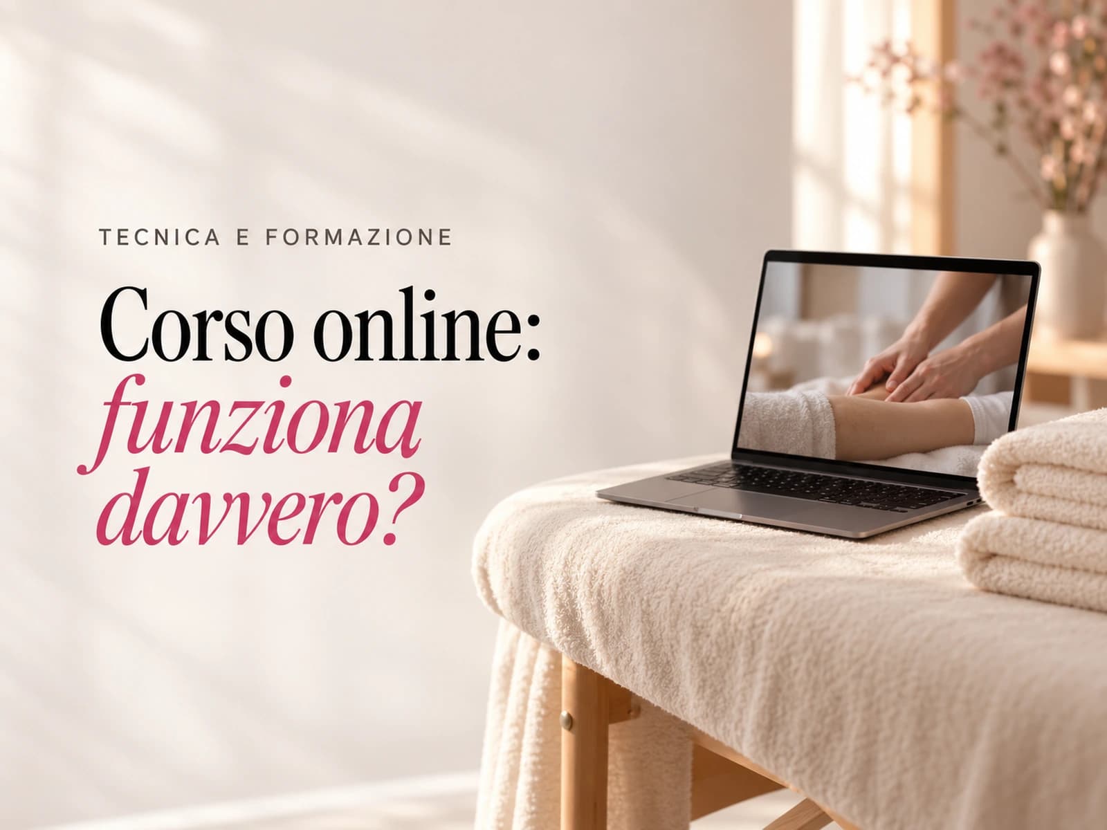Copertina: corso massaggio online funziona