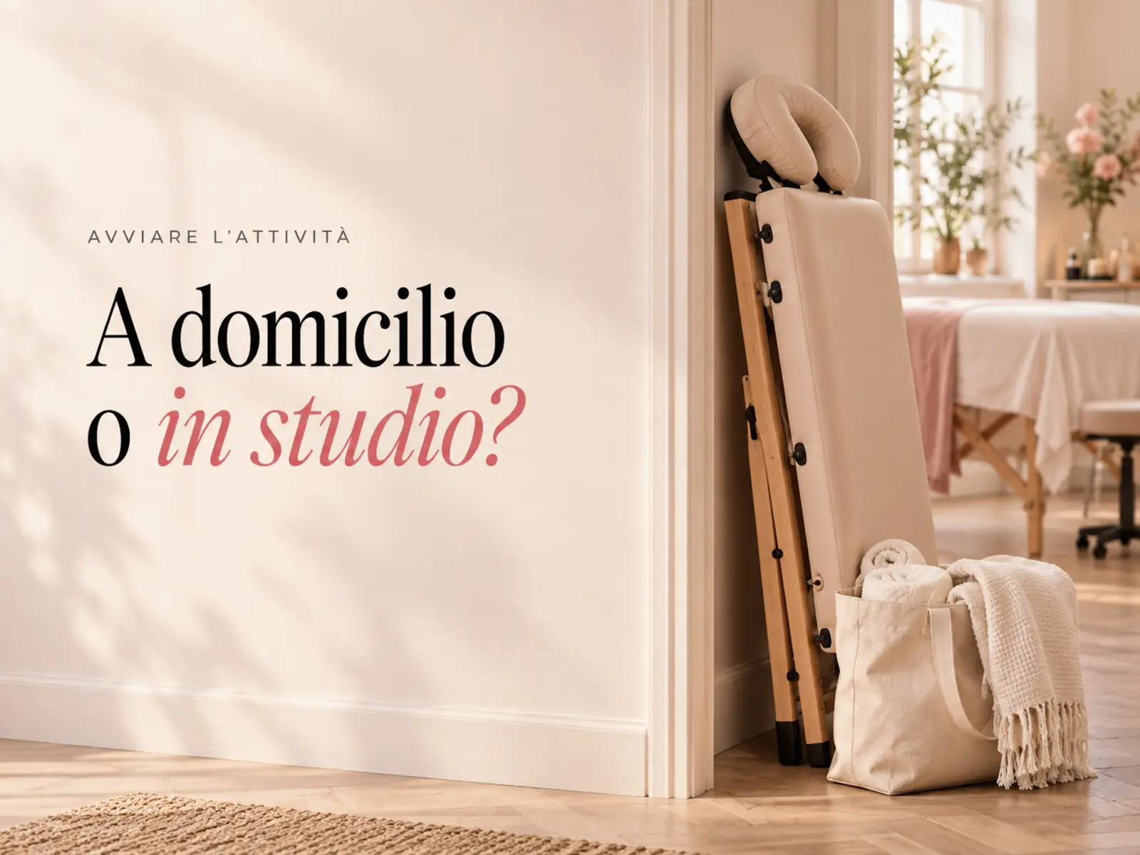 Copertina: massaggiatrice domicilio o studio